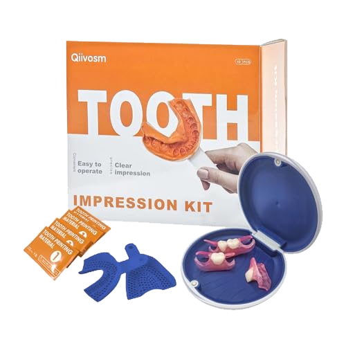 Custom Removable Dentures Set for Tooth Replacement (4 Teeth)